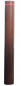 Preview: Stahlpoller PHARUS mit Ziernut, Ø 121 mm, Höhe: 750 mm, ortsfest